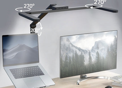 High-end Work Office Nail Table Lamp Folding Disassembly Table Lamp With Clamp Eye Protection Learning Table Lamp