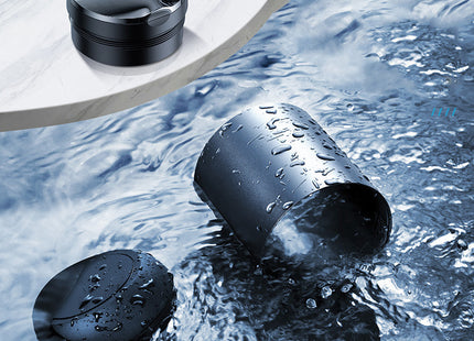 Car Ashtray LED Light Alloy Ash Tray Aluminum Cup Portable Smokeless Auto Ashtray Flame Retardant Cigarette Holder Box - Gograbsum