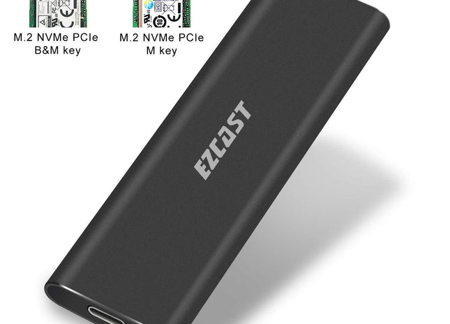 M.2 NVME Mobile Hard Disk Box Speed PCIe To USB3.1 GEN2 Solid State SSD