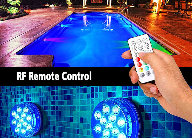 Color Changing Remote Control Diving Light