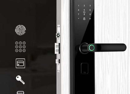 Unlock Fingerprint Lock, Smart Door Lock, Semi-automatic Fingerprint Lock, - Gograbsum