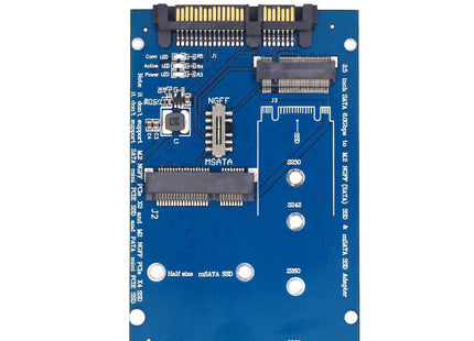 SATA3 To M2 NGFF MSATA SSD Conversion Card Adapter Card Switchboard