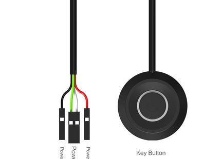 Computer External Power Supply Business Desktops Start Lengthened External Button