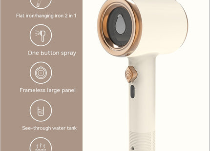 Mini Portable Handheld Garment Steamer Fabric Steam Iron For Clothes Travel Home Appliances Vertical US Plug Ironing Machine - Gograbsum