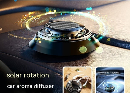 Electromagnetic De-icing Device Solar Vehicle Aromatherapy Decoration - Gograbsum