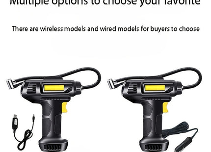 Car Tire Inflator Wireless Intelligent Digital Display Portable Handheld Car Inflator Bicycle