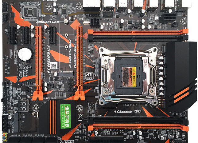 X99 computer motherboard lga2011-3 pin CPU four channel DDR4 memory