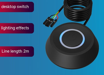 Computer External Power Supply Business Desktops Start Lengthened External Button
