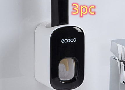 Wall Mounted Automatic Toothpaste Holder Bathroom Accessories Set Dispenser - Gograbsum