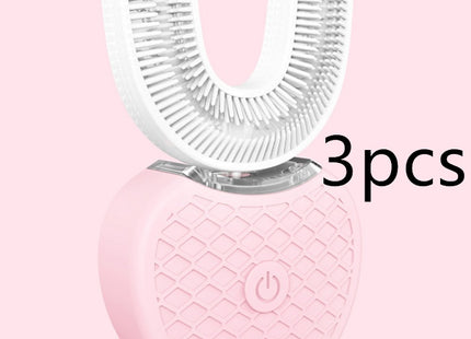 Ultrasonic Electric Toothbrush, Automatic Tooth Cleaner, Lazy U-shaped Toothbrush - Gograbsum