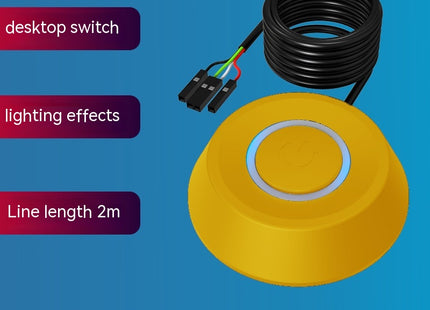 Computer External Power Supply Business Desktops Start Lengthened External Button