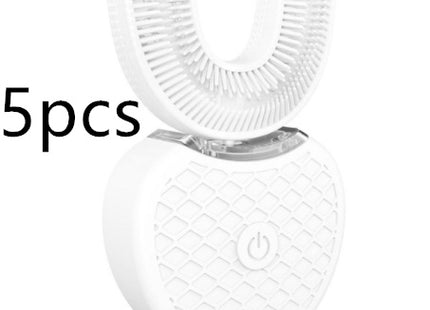 Ultrasonic Electric Toothbrush, Automatic Tooth Cleaner, Lazy U-shaped Toothbrush - Gograbsum