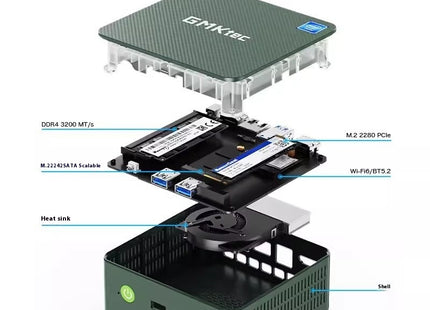 Mini Computer Host Office Games