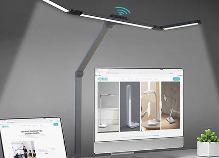 High-end Work Office Nail Table Lamp Folding Disassembly Table Lamp With Clamp Eye Protection Learning Table Lamp