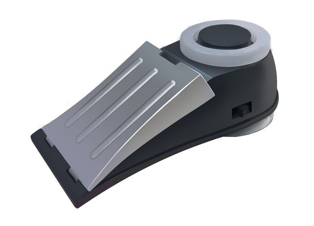 Hotel Door Stopper With Flashing Burglar Alarm - Gograbsum