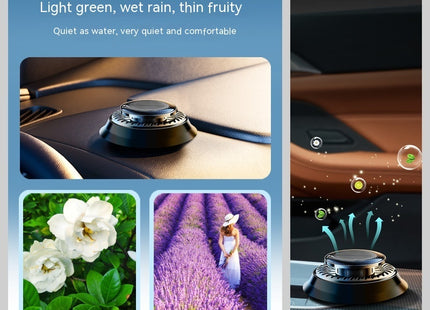 Electromagnetic De-icing Device Solar Vehicle Aromatherapy Decoration - Gograbsum