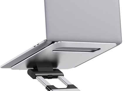 Notebook Bracket Laptop Bracket Aluminum Alloy Desktop Adjustable Base 360-degree Rotation