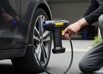 Car Tire Inflator Wireless Intelligent Digital Display Portable Handheld Car Inflator Bicycle